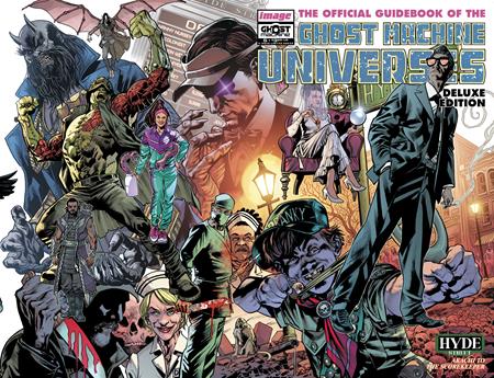 Ghost Machine the Official Guidebook #5 (OF 5) Cover B - Bryan Hitch & Brad Anderson Wraparound Variant
