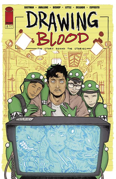 DRAWING BLOOD #6 (OF 12) CVR B BEN BISHOP VAR (PRESALE 9/25/24)