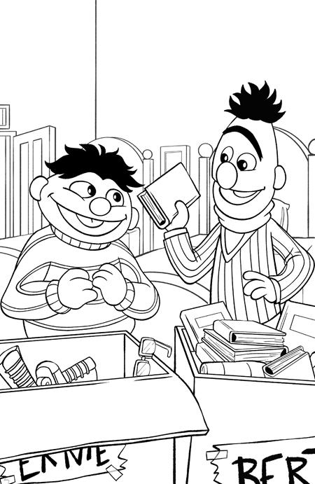 SESAME STREET #2 CVR C COLORING BOOK VAR (PRESALE 9/25/24)