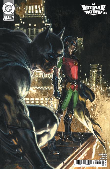 Batman And Robin #25 Cover F Gabriele Dell Otto Gotham Card Stock Variant