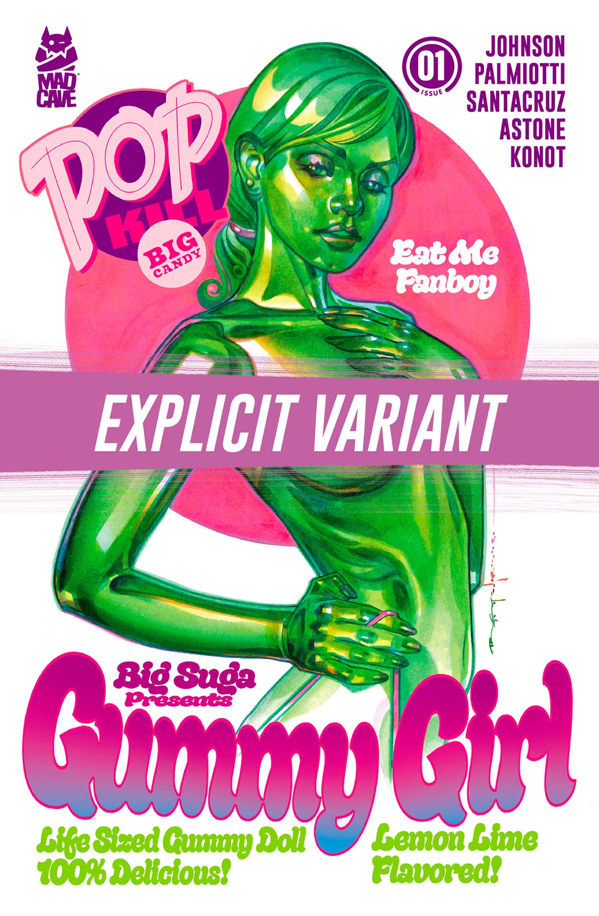 0826MA1024 | Pop Kill: Big Candy #1 Cover G Brian Stelfreeze Black Bag Cardstock Variant | Verified current cover 2026-10-08