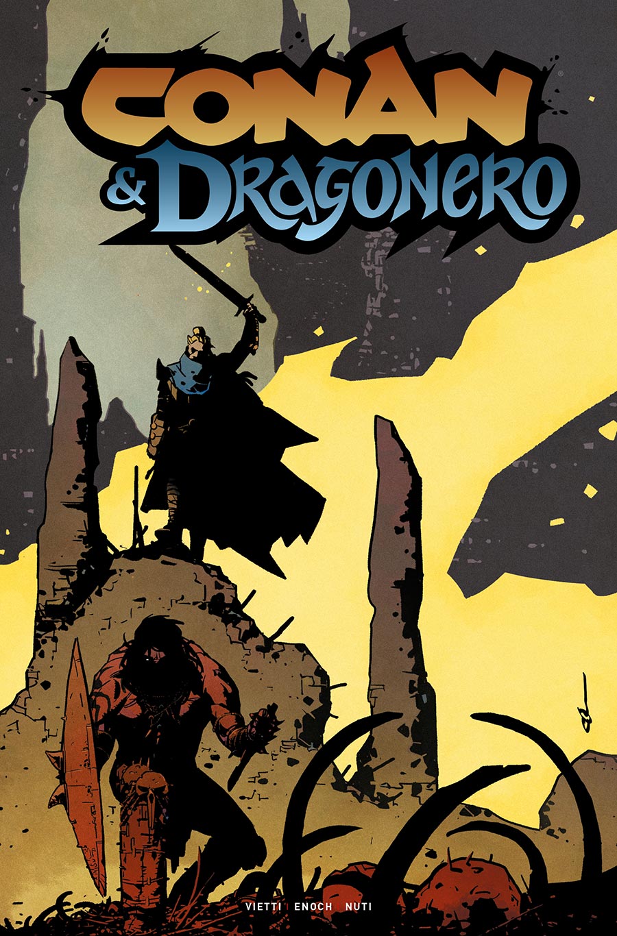 0826TN1232 | Conan & Dragonero #6 Cover C Variant Mirko Colak Foil Cover | Verified current cover 2026-10-08