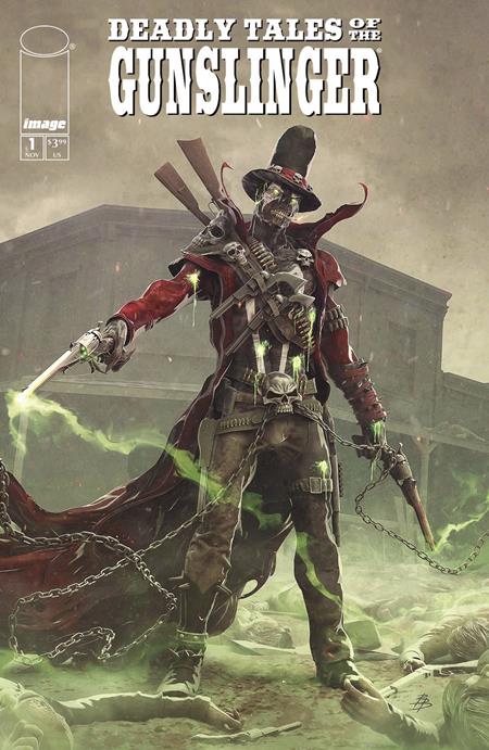 DEADLY TALES OF THE GUNSLINGER SPAWN #1 CVR B BJORN (PRESALE 12/27/24)