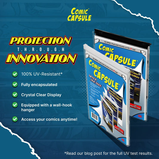 Clear SILVER Age Size ComicCapsule