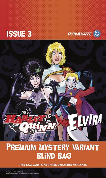 Harley Quinn X Elvira #3 Cover N Premium Blind Bag Variant Limited