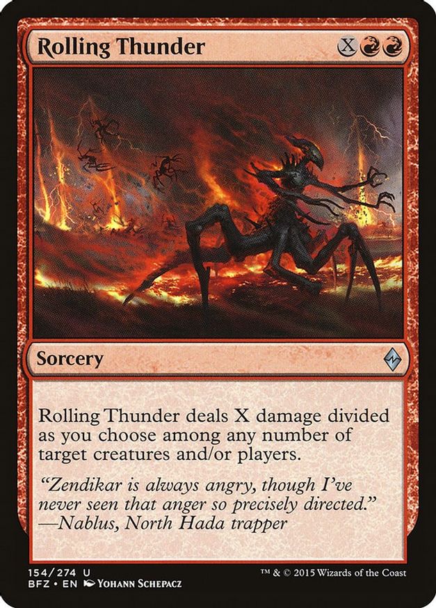 Rolling Thunder | 154 | Battle for Zendikar