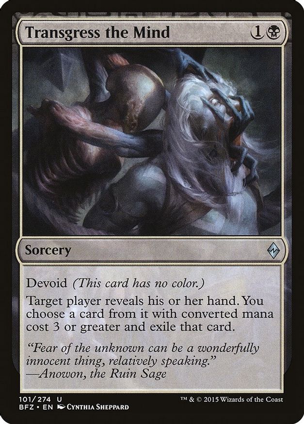 Transgress the Mind | 101 | Battle for Zendikar