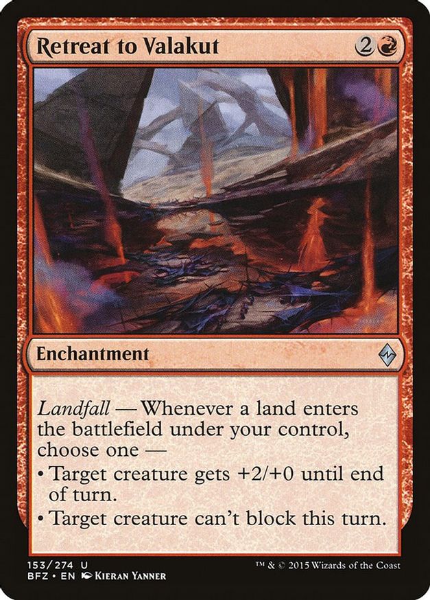 Retreat to Valakut | 153 | Battle for Zendikar