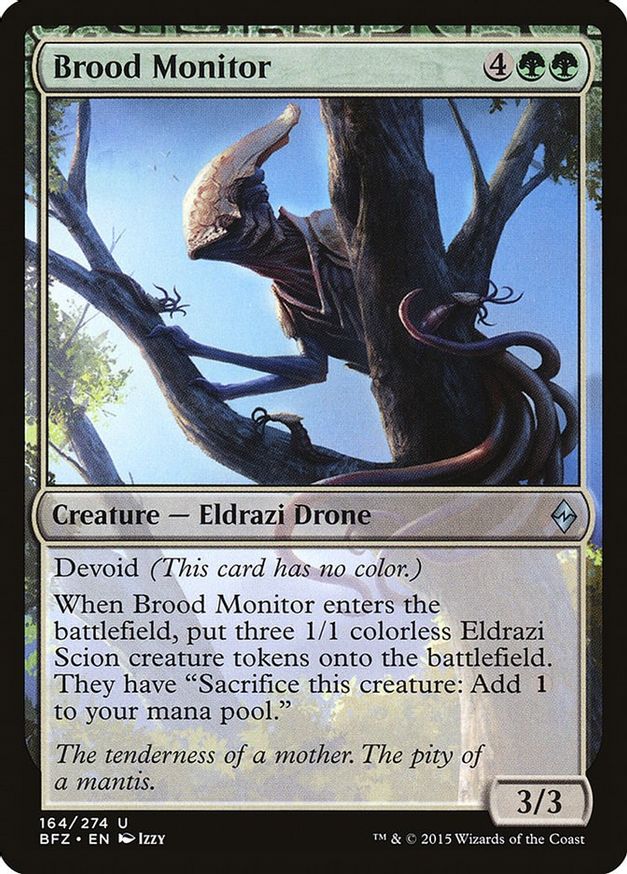 Brood Monitor | 164 | Battle for Zendikar