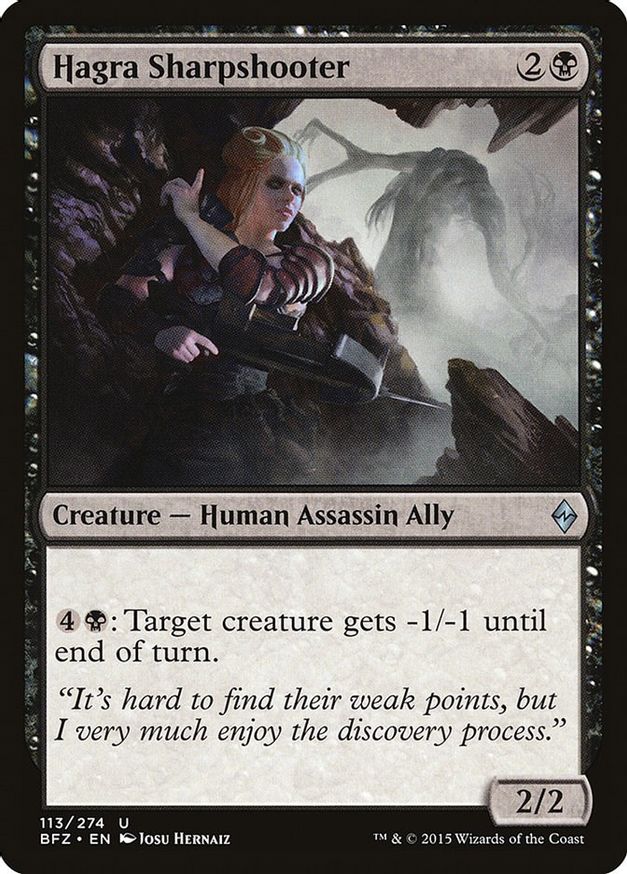 Hagra Sharpshooter | 113 | Battle for Zendikar
