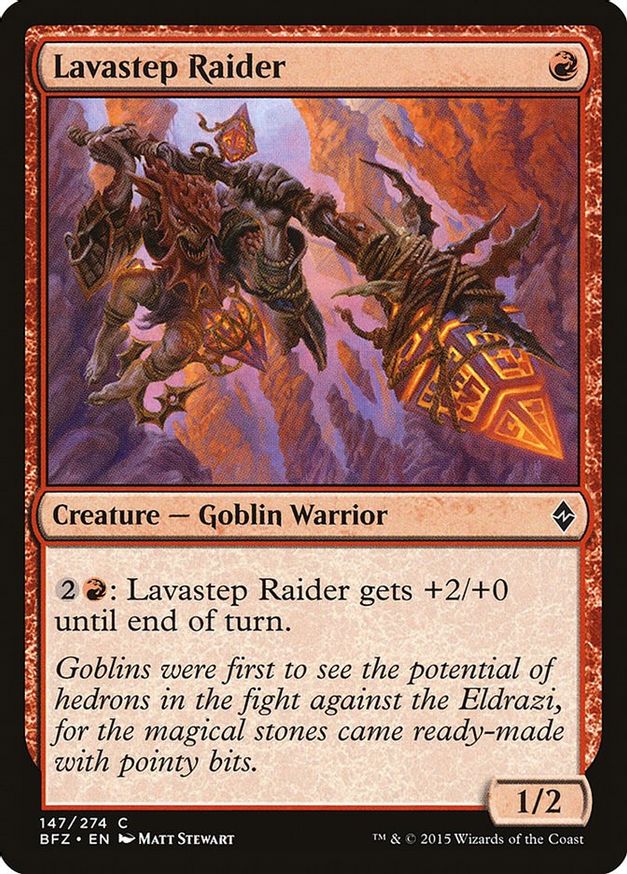 Lavastep Raider | 147 | Battle for Zendikar