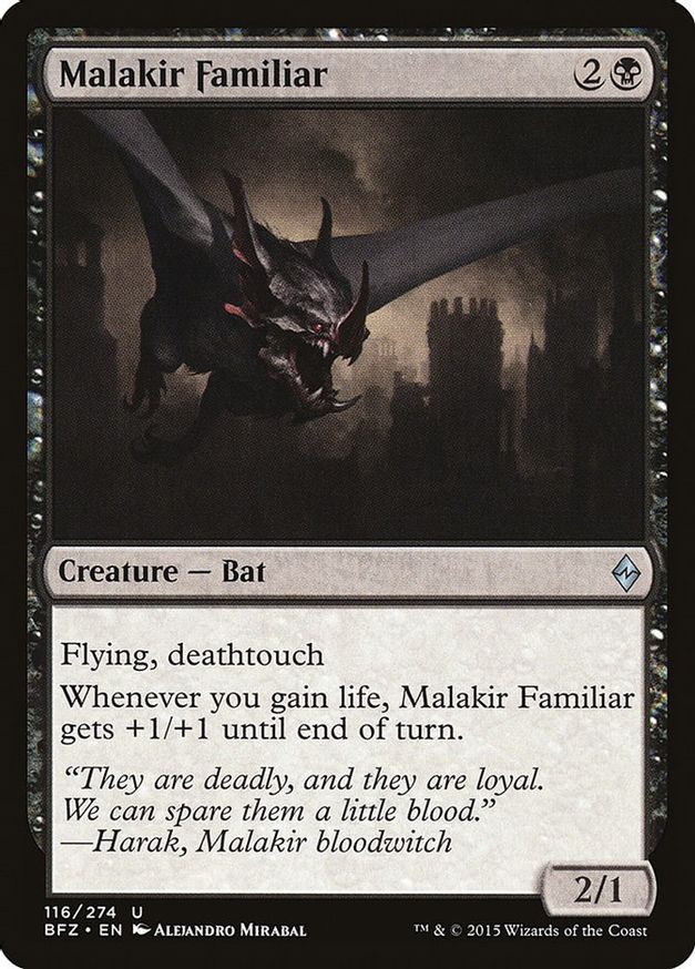 Malakir Familiar | 116 | Battle for Zendikar
