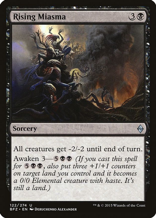 Rising Miasma | 122 | Battle for Zendikar