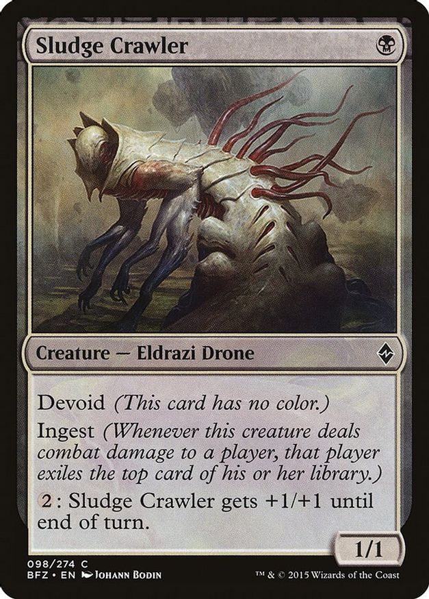 Sludge Crawler | 98 | Battle for Zendikar