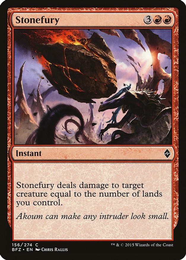 Stonefury | 156 | Battle for Zendikar