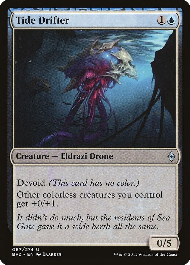 Tide Drifter | 67 | Battle for Zendikar