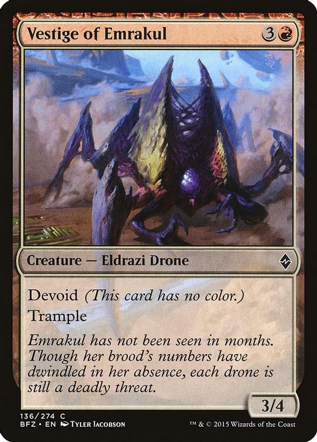 Vestige of Emrakul | 136 | Battle for Zendikar