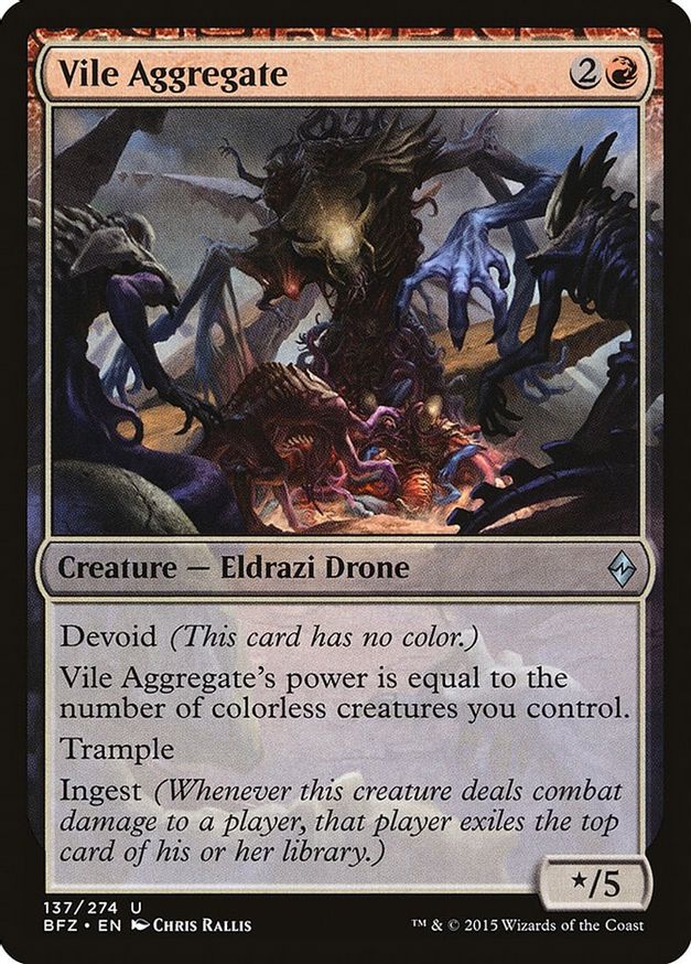 Vile Aggregate | 137 | Battle for Zendikar