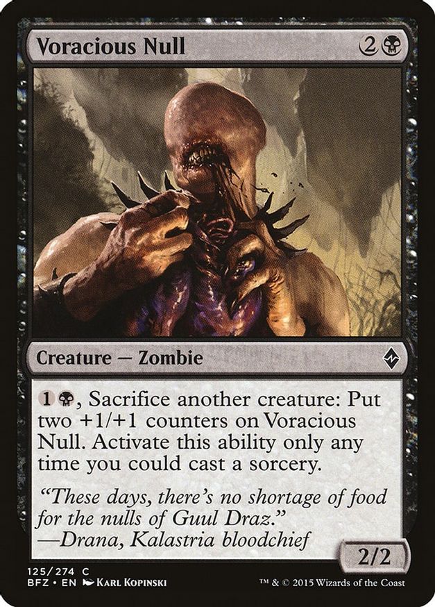 Voracious Null | 125 | Battle for Zendikar