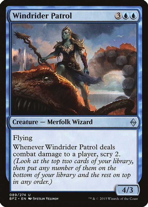 Windrider Patrol | 89 | Battle for Zendikar