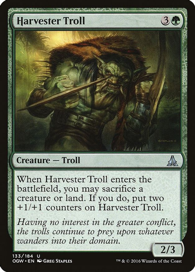 Harvester Troll | 133 | Oath of the Gatewatch
