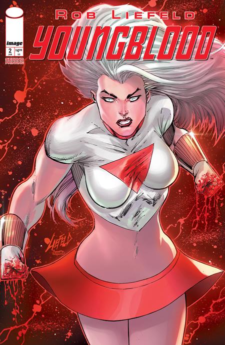 Youngblood #2 (2025) 2 Nd Printing Cover A Rob Liefeld