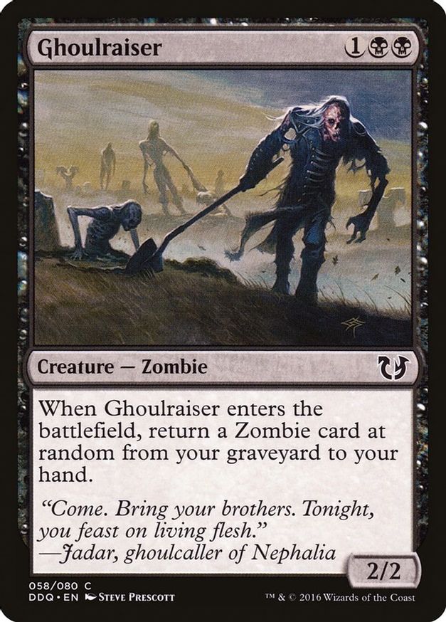 Ghoulraiser | 58 | Duel Decks: Blessed vs. Cursed