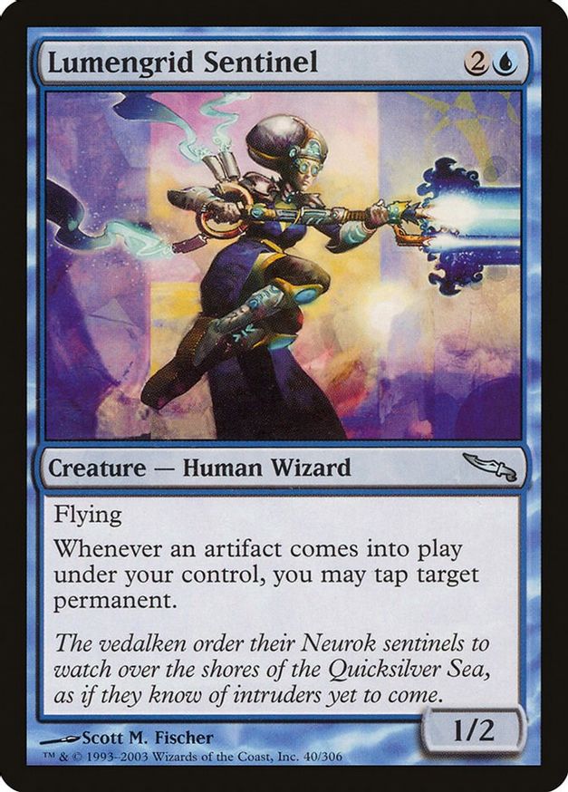 Lumengrid Sentinel | 40 | Mirrodin