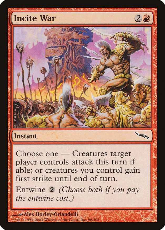 Incite War | 96 | Mirrodin