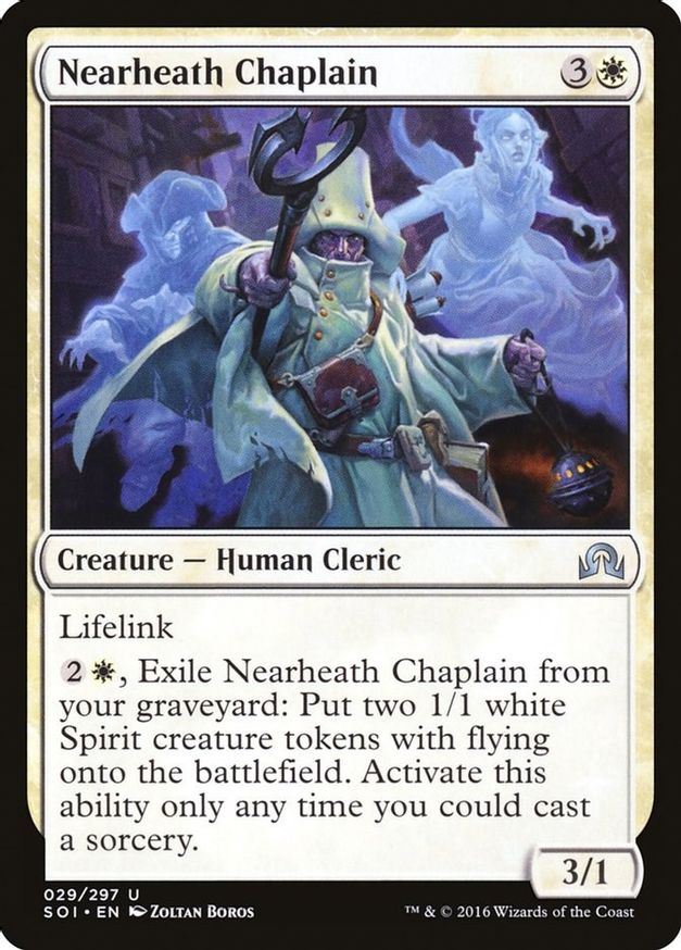 Nearheath Chaplain | 29 | Shadows over Innistrad