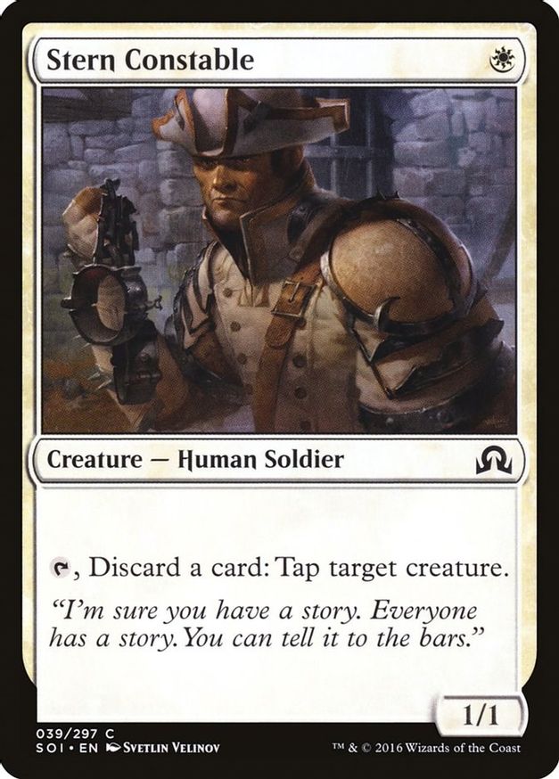 Stern Constable | 39 | Shadows over Innistrad