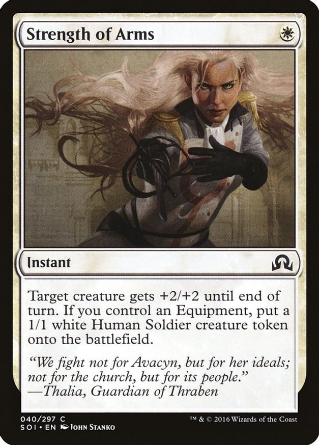 Strength of Arms | 40 | Shadows over Innistrad