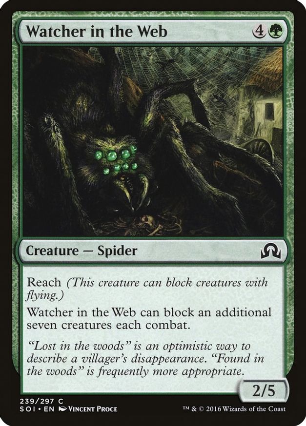 Watcher in the Web | 239 | Shadows over Innistrad