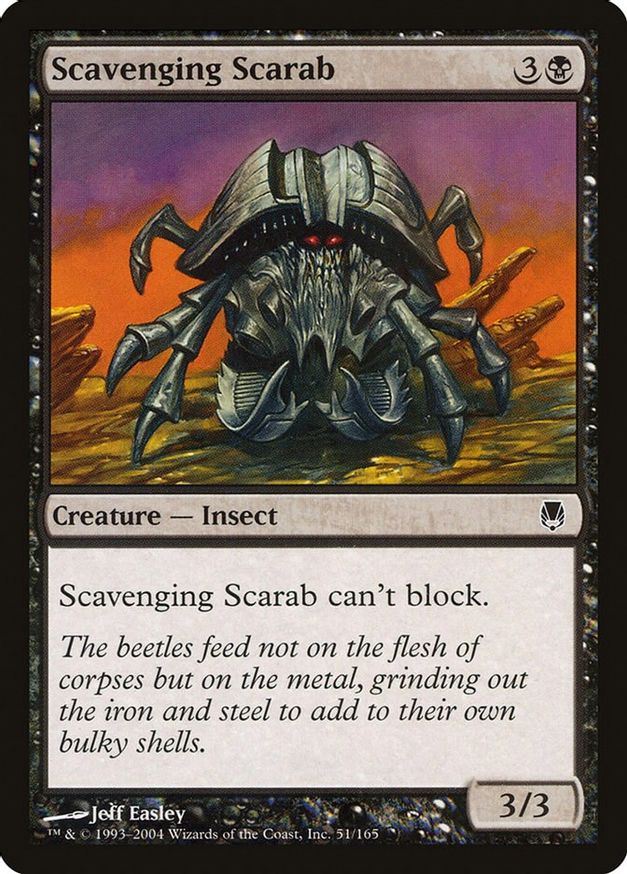 Scavenging Scarab | 51 | Darksteel