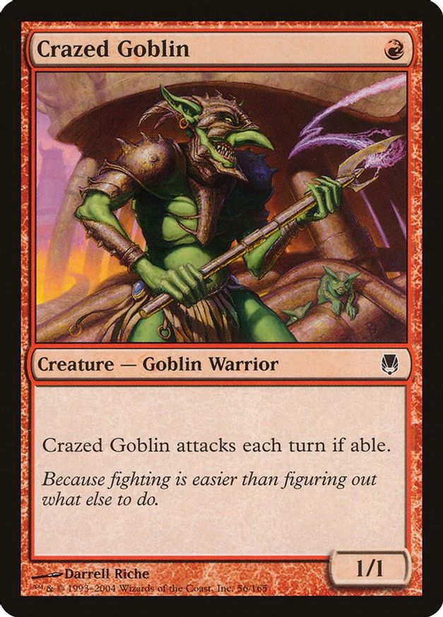 Crazed Goblin | 56 | Darksteel