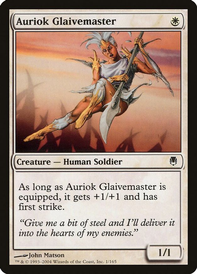 Auriok Glaivemaster | 1 | Darksteel