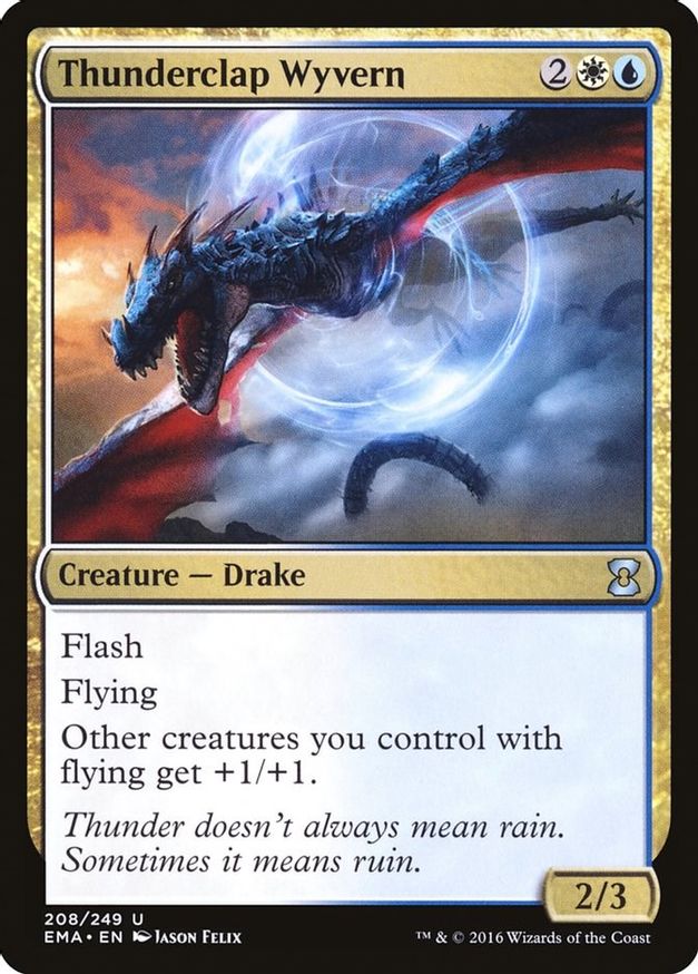 Thunderclap Wyvern | 208 | Eternal Masters