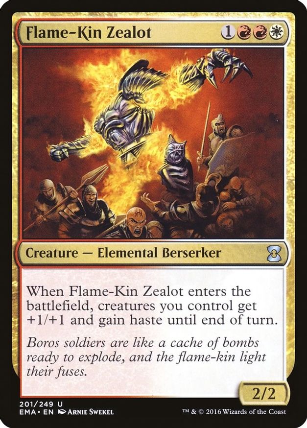 Flame-Kin Zealot | 201 | Eternal Masters
