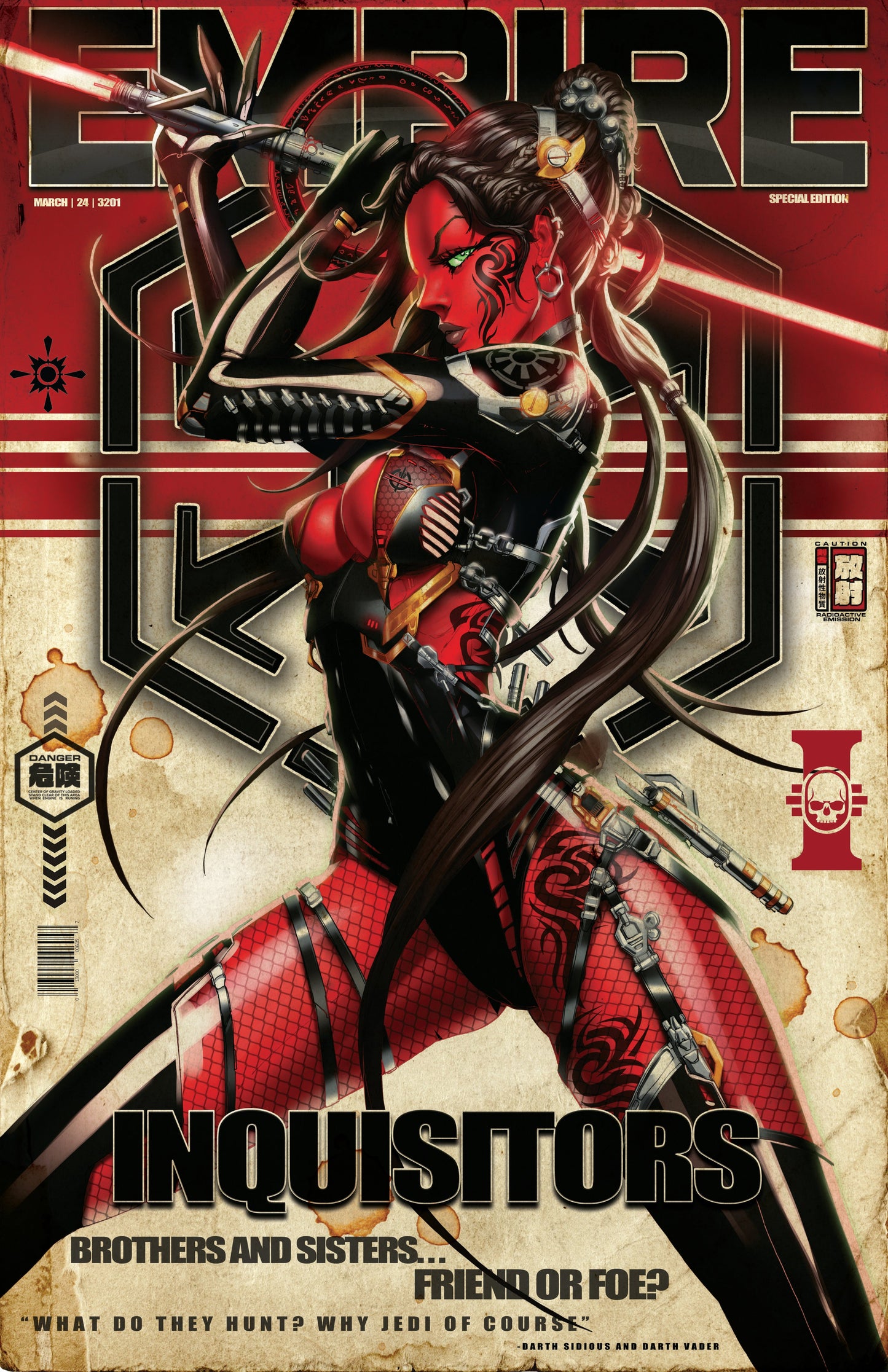 Retro Inquisitor Print