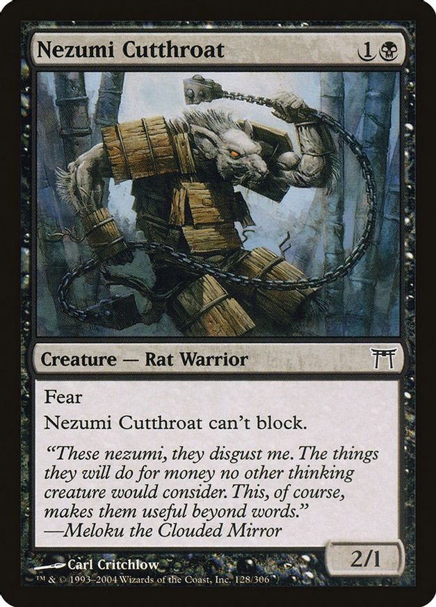 Nezumi Cutthroat | 128 | Champions of Kamigawa