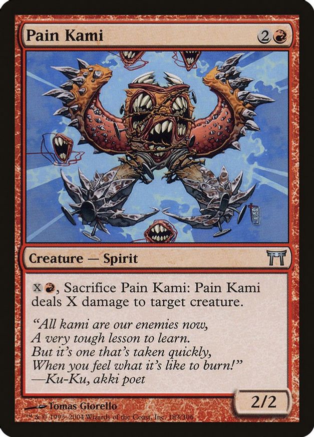Pain Kami | 183 | Champions of Kamigawa