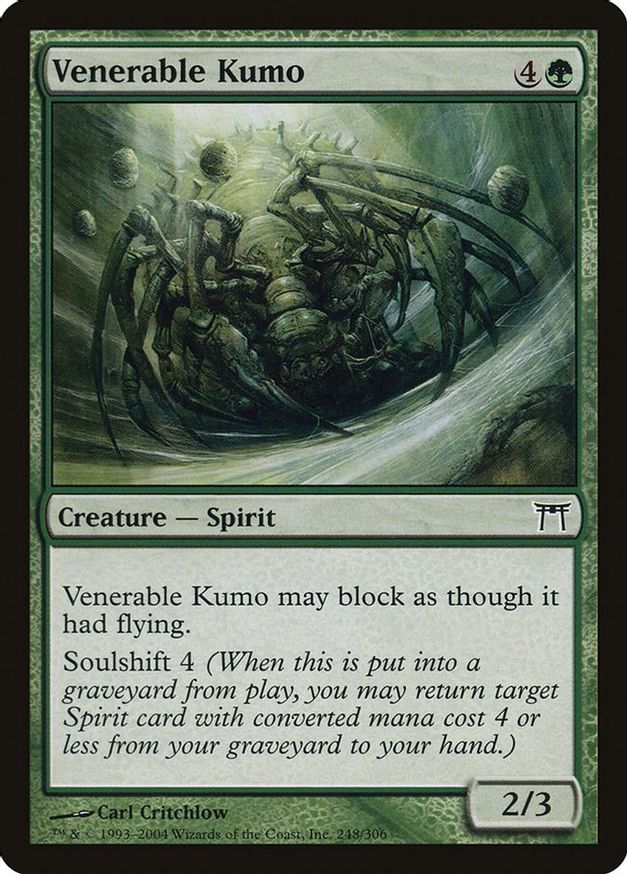Venerable Kumo | 248 | Champions of Kamigawa