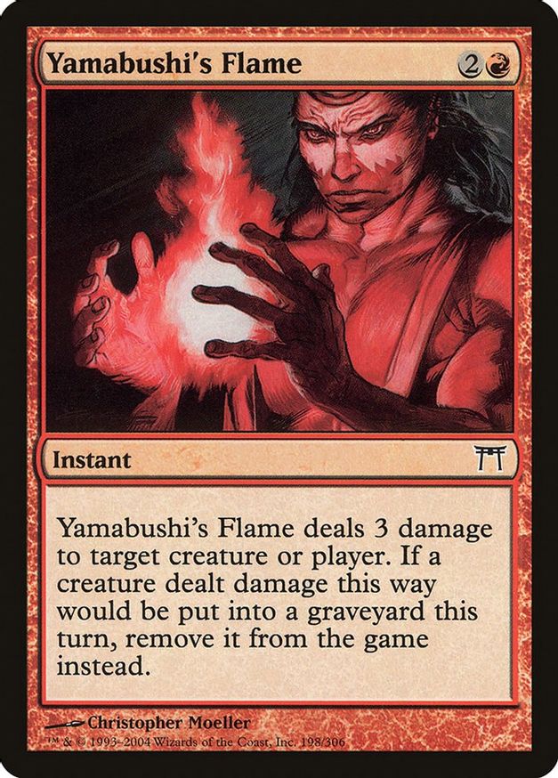 Yamabushi's Flame | 198 | Champions of Kamigawa
