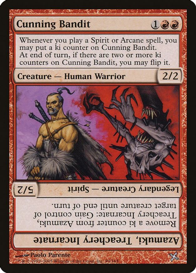 Cunning Bandit | 99 | Betrayers of Kamigawa
