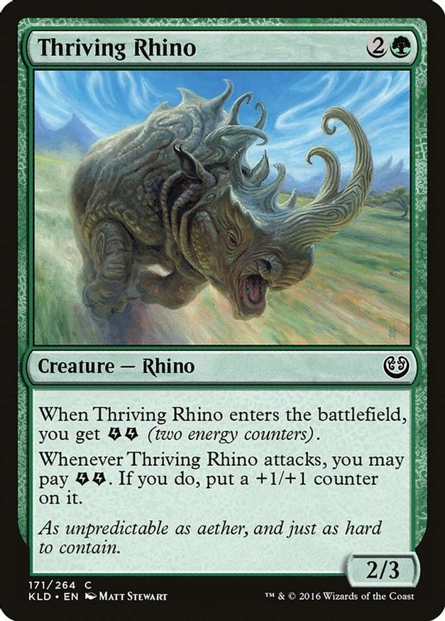 Thriving Rhino | 171 | Kaladesh