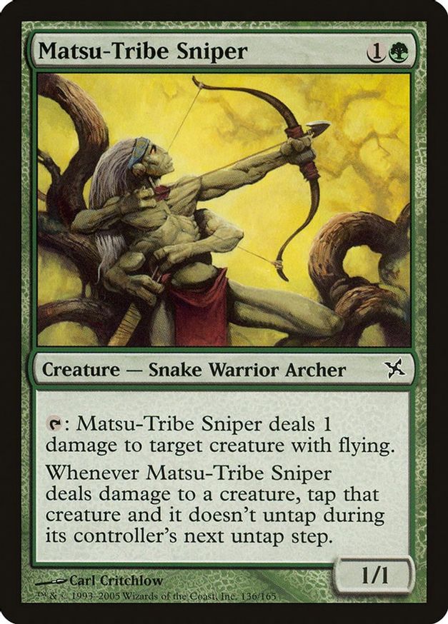 Matsu-Tribe Sniper | 136 | Betrayers of Kamigawa