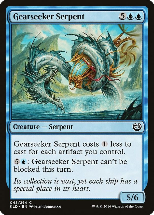 Gearseeker Serpent | 48 | Kaladesh