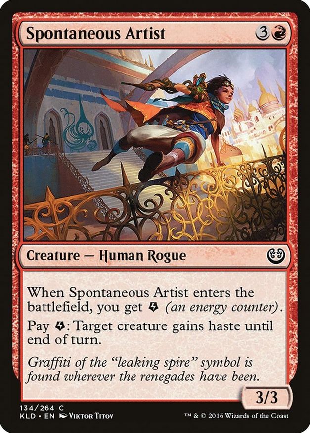Spontaneous Artist | 134 | Kaladesh