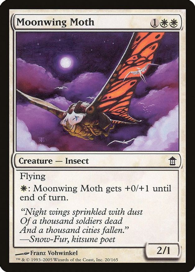 Moonwing Moth | 20 | Saviors of Kamigawa