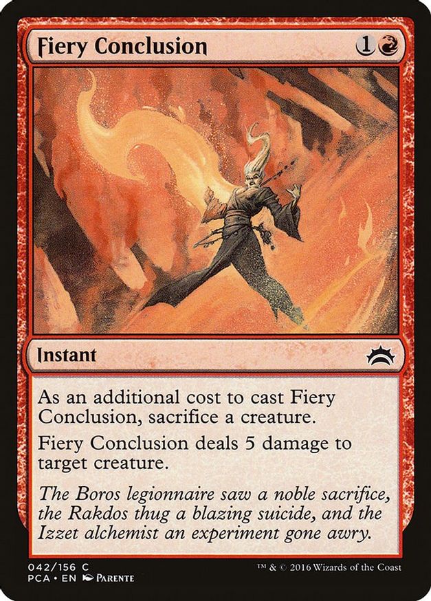 Fiery Conclusion | 42 | Planechase Anthology